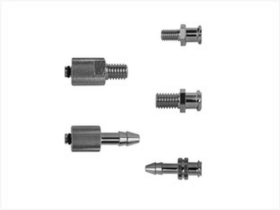 CONNECTORS (Material: nickel-plated brass, reusable)