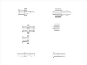LUER LOCK CONNECTORS (Material: Polyamide (PA), reusable)