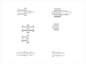 LUER LOCK KONNEKTÖRLER (Malzeme: Poliamid (PA), yeniden kullanılabilir)